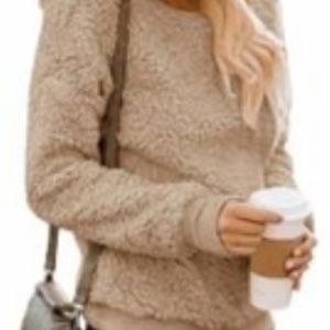 Leo Rosi Women s Sherpa Sweatshirt plus size